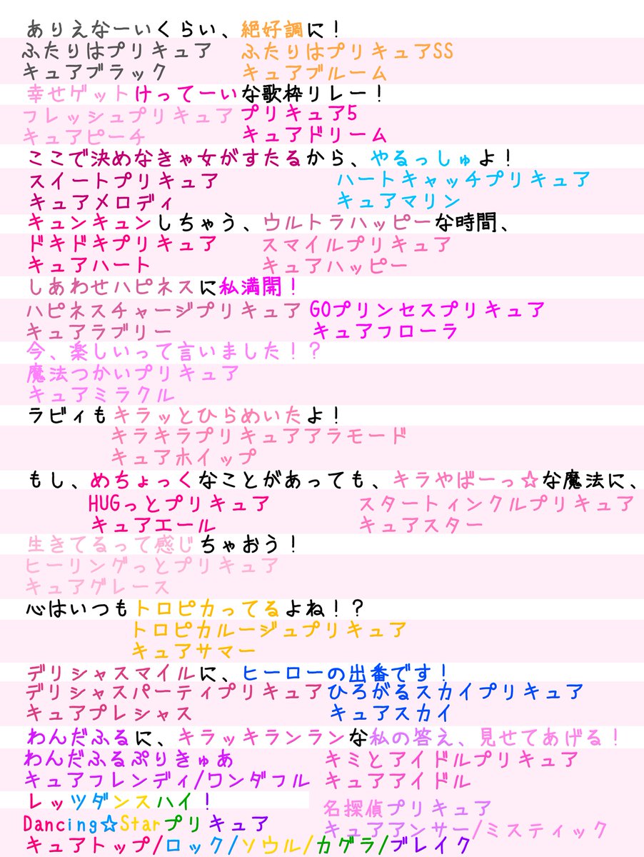 魔法少女歌枠リレーR #precure 「プリキュア～永遠のともだち～」の