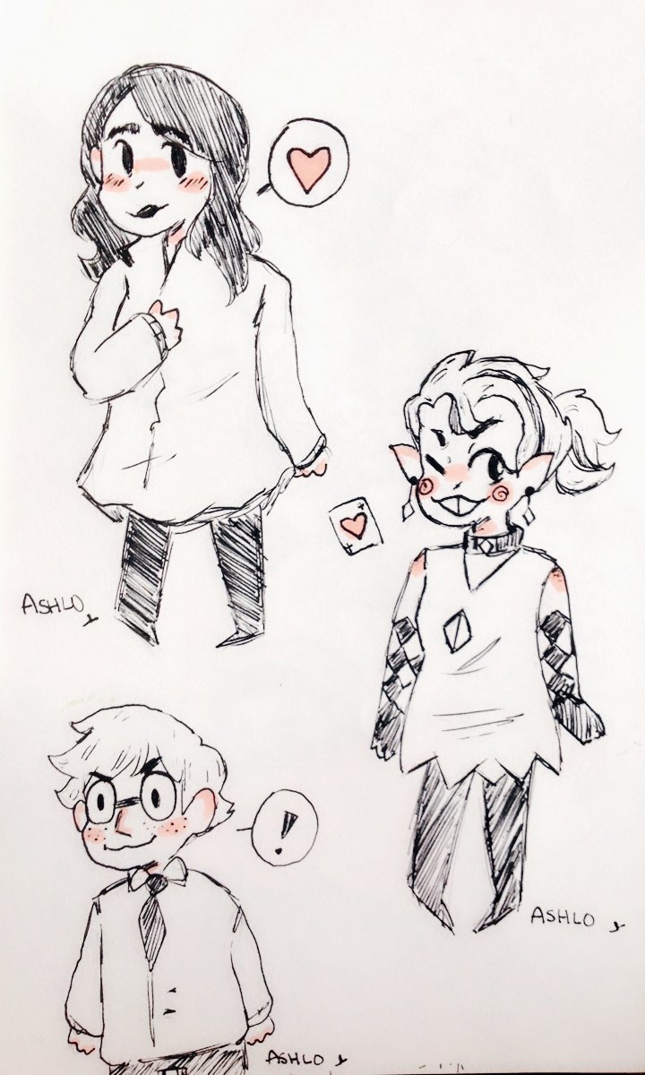 BenPlus2's tweet photo. category is: R.E.M drawn by friends :) art by @deyonnaarts and @__ashlo https://t.co/sH7DrbT6g5