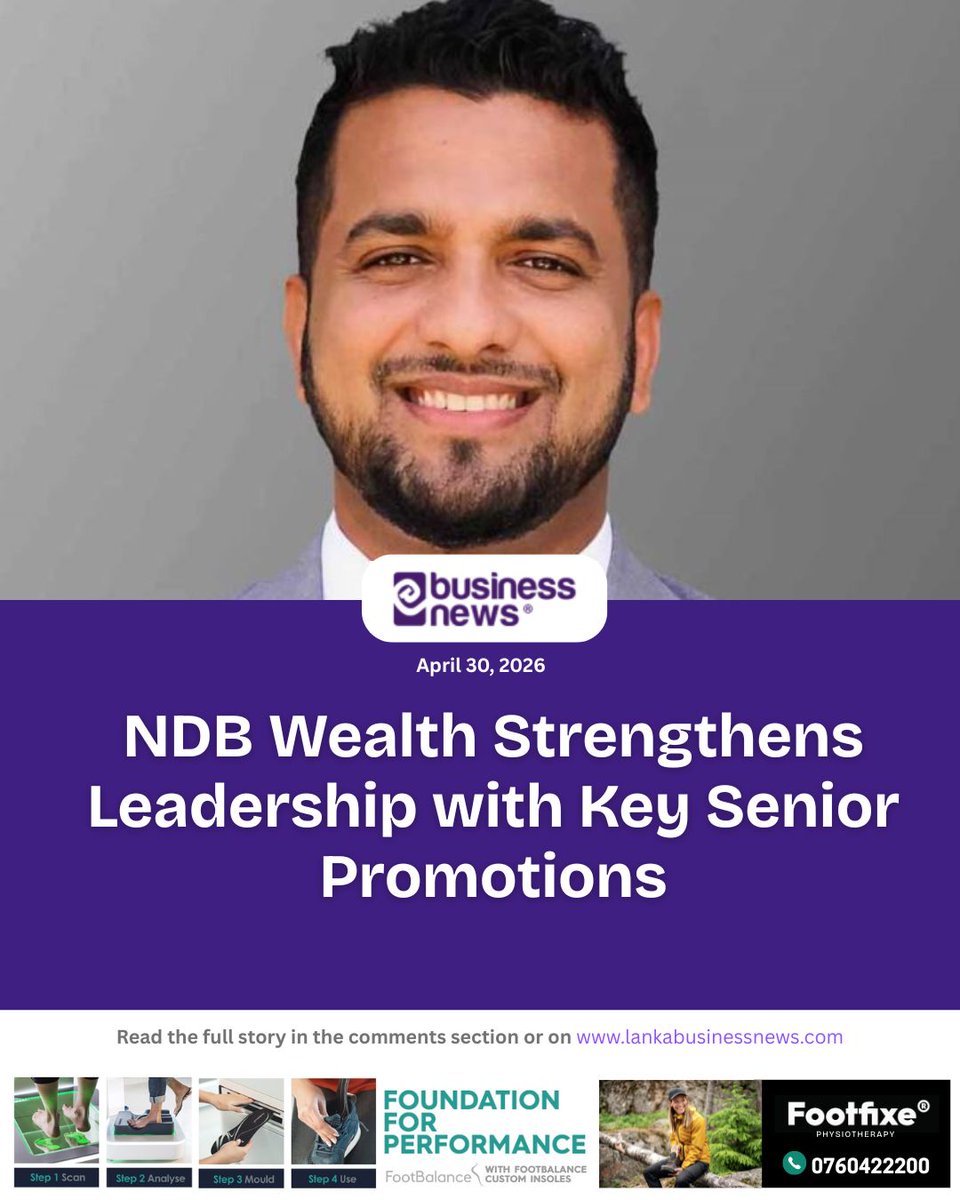 lbnbusinessnews's tweet image. NDB Wealth Strengthens Leadership with Key Senior Promotions
#NDBWealth #Leadership #Promotions
