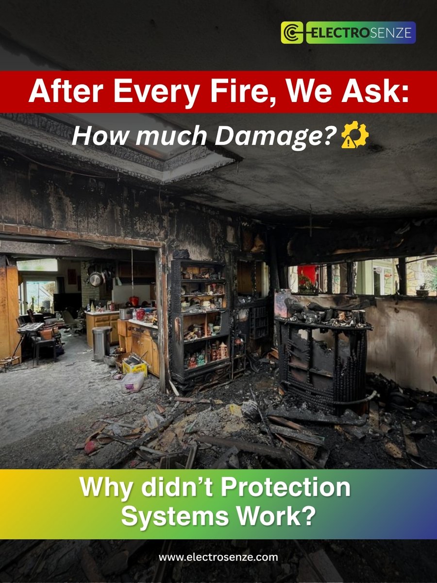 Electrosen41464's tweet image. MCBs and RCDs are not just components, they are safety mechanisms meant to prevent fire and electrocution.

When incidents still occur, it raises an important question:

Was the system truly functional, tested, and compliant?

Prevention depends on more than just installation.