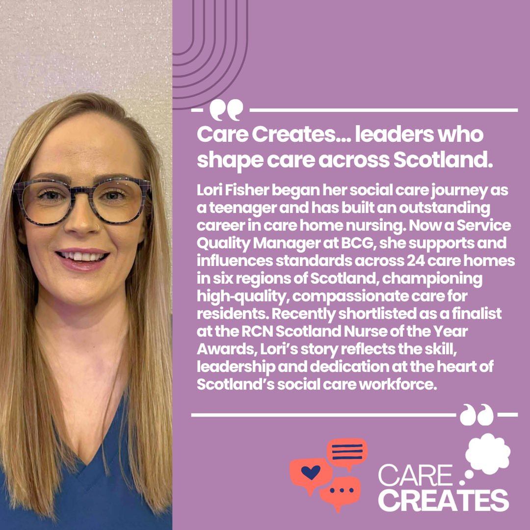 DrDMacaskill's tweet image. #CareCreates… Fair Pay, Fair Work, Fair Care.

Stories of the people who create care - through connection, leadership, recognition and trust. @scottishcare #workforce