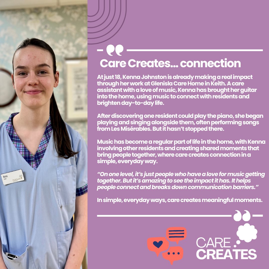 DrDMacaskill's tweet image. #CareCreates… Fair Pay, Fair Work, Fair Care.

Stories of the people who create care - through connection, leadership, recognition and trust. @scottishcare #workforce