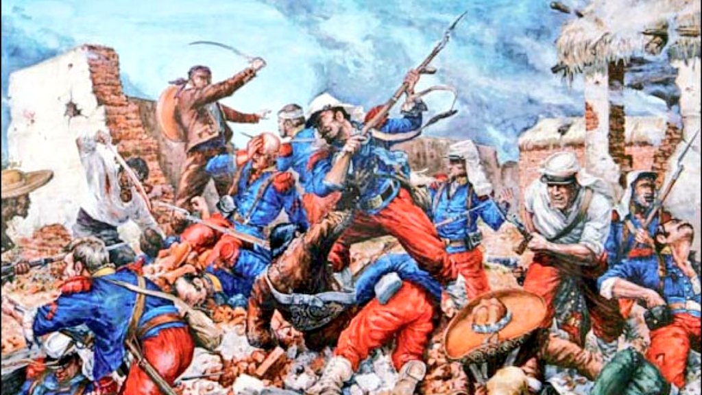 Tom_Antonov's tweet photo. #CameroneDay is the most important commemoration of the French Foreign Legion. It honors the 1863 Battle of Camerón in 🇲🇽, where a small Legion force resisted thousands of enemy troops, embodying sacrifice, discipline &amp; mission above all. #thread 🧵1/6 https://t.co/5OzakTvKPo