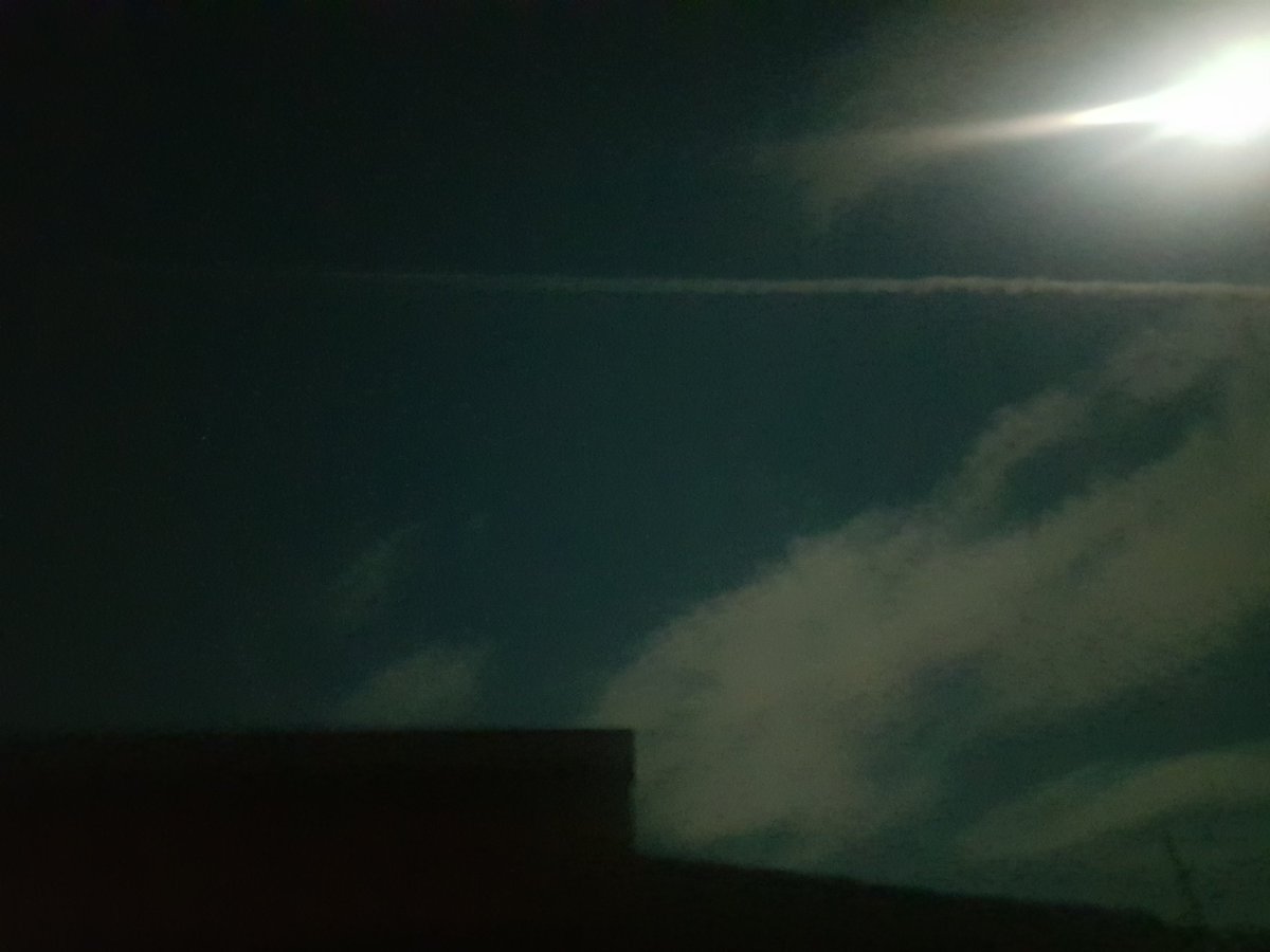 These assholes spraying the shit at  night now.