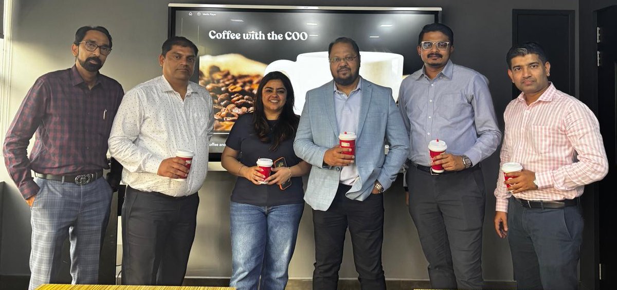 ami_viz's tweet image. Our Coffee with the COO series keeps brewing, and this time it was the Sales team's turn to pull up a chair ☕

Great conversations, fresh ideas, and amazing energy. Thank you to everyone who joined!

#LeadershipConnect #TeamCulture