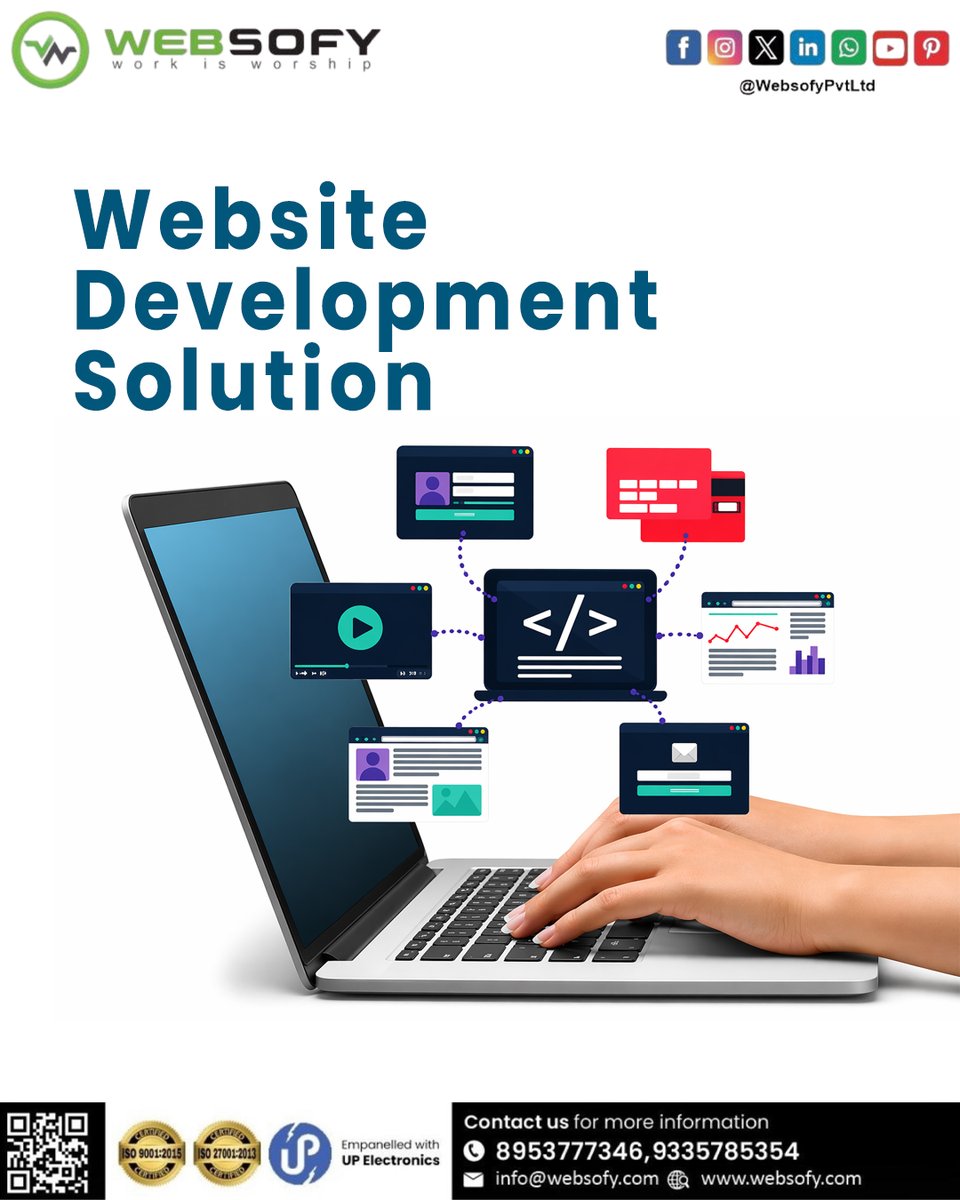 Websofypvtltd's tweet image. 💻 Your website is your digital identity make it powerful with Websofy! 🚀

Custom websites that are fast, responsive &amp;amp; built for growth.

📞 8953777346, 9335785354
🌐 websofy.com
#WebDevelopment #WebsiteDesign #Websofy #BusinessGrowth #DigitalSolutions