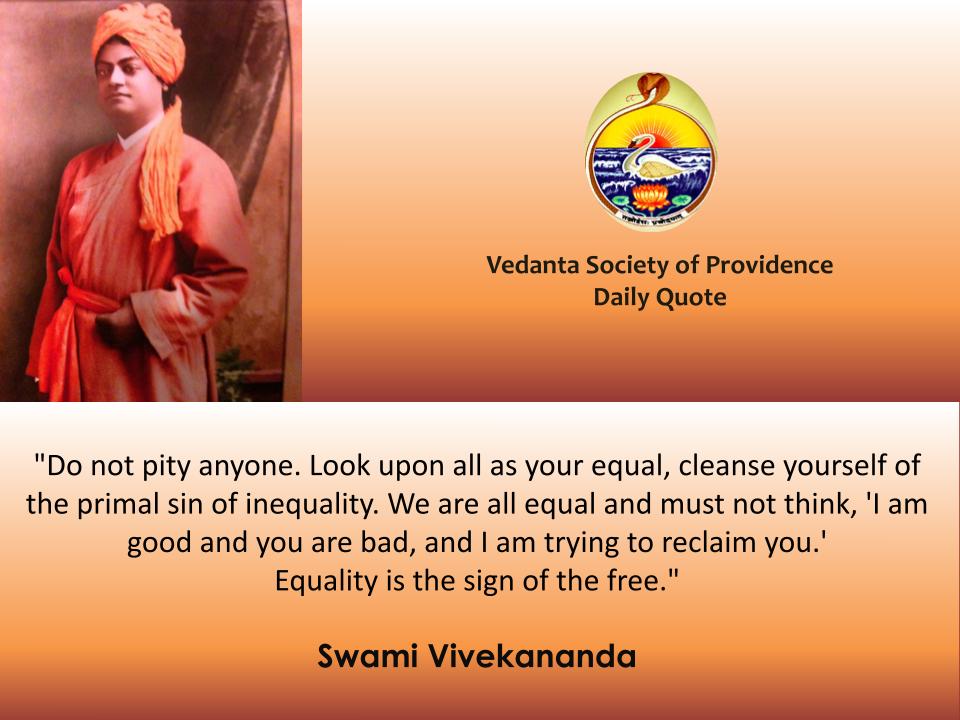 #Vedanta Society of #Providence Daily Quote: