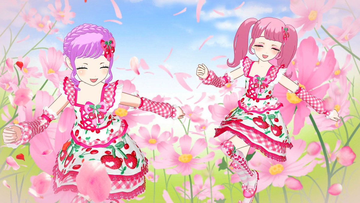 ☁🌸コスモス畑で追いかけっこ🌸☁

˖.꙳⸜ wfbbfxb5ax ⸝꙳.˖
#プリパラ春満開