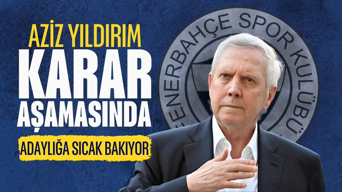 Hurguntr's tweet photo. 🔴Fenerbahçe'de Aziz Yıldırım gelişmesi!

▫️Adaylığa sıcak bakıyor⬇️

📎https://t.co/ONIDmTuEKe https://t.co/gf1x0Xt31y