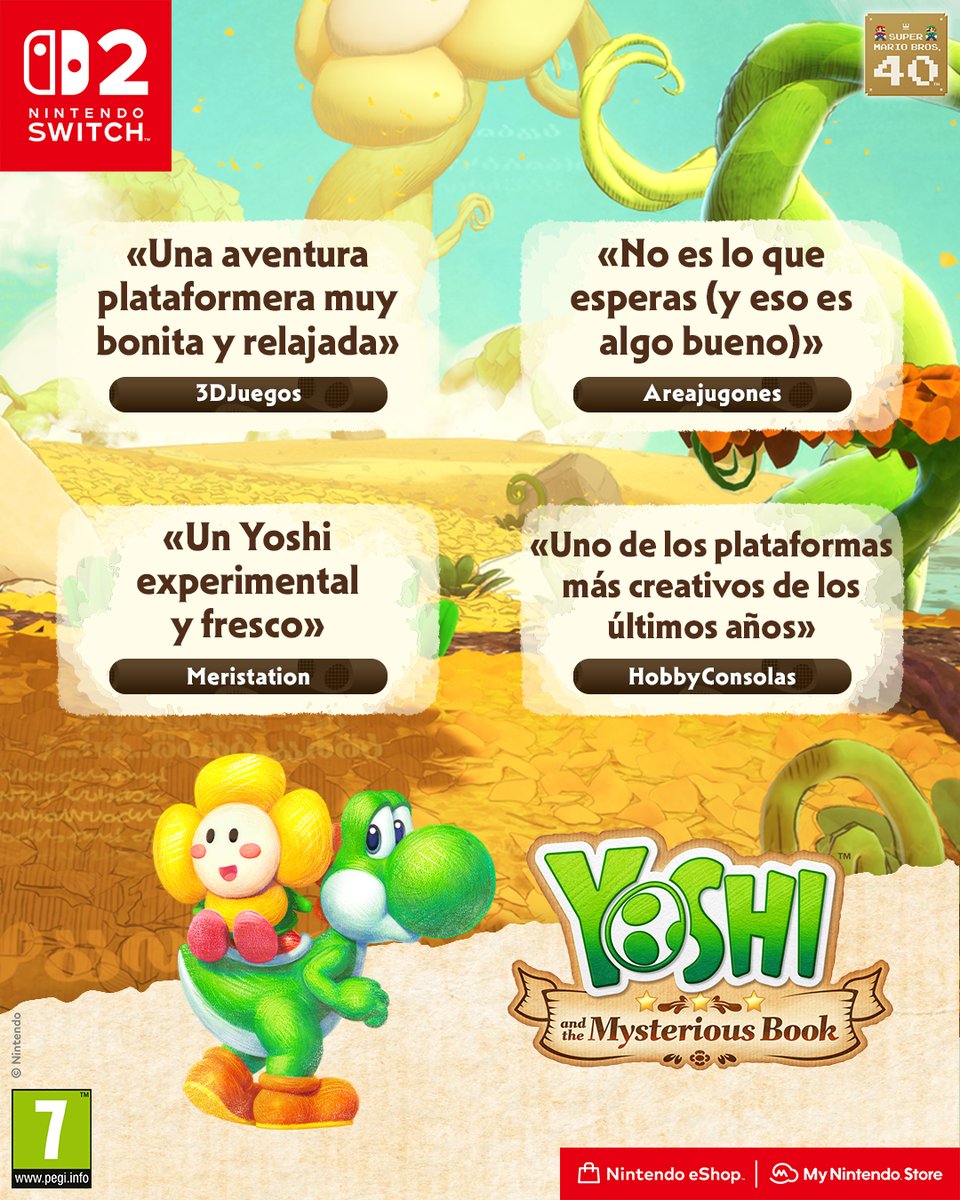 Nintendo España tweet media