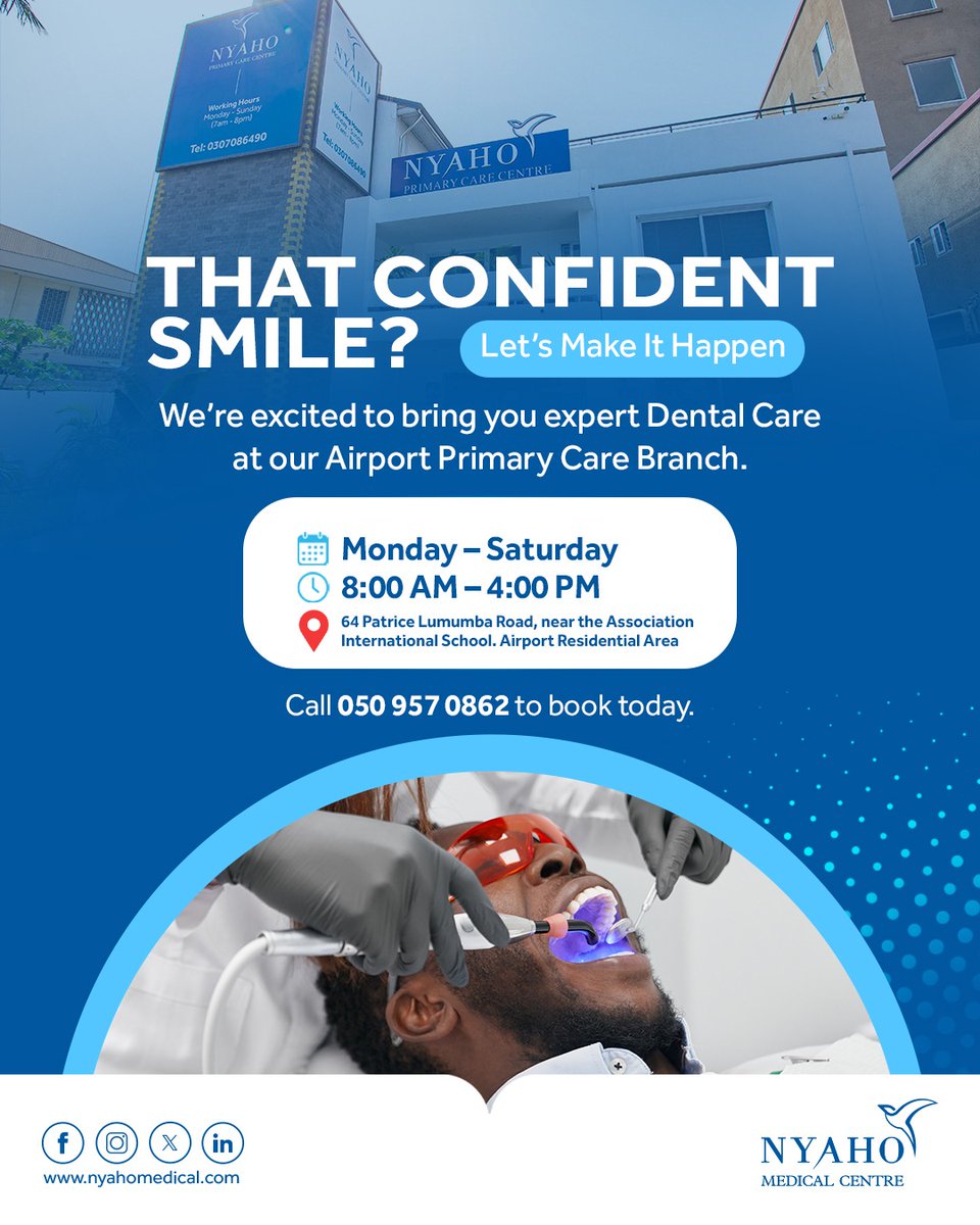 Nyaho Medical Centre tweet media