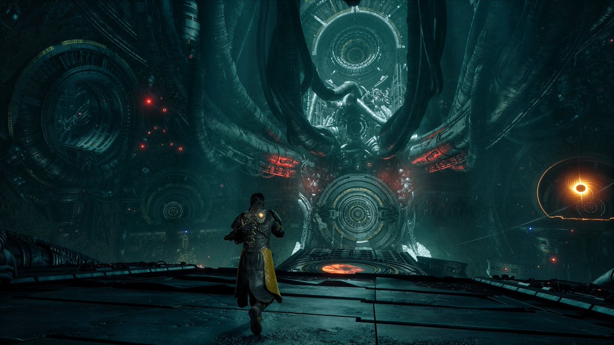nib95_'s tweet image. This SAROS biome might be the most impressive use of UE5 I've seen yet

May not have the outright fidelity and bells and whistles of some, but the sheer scale, geometric density, IQ, art, perfomance &amp;amp; insane effects in combat, are astonishing

#PS5Pro gameplay screens
#SAROS #PS5