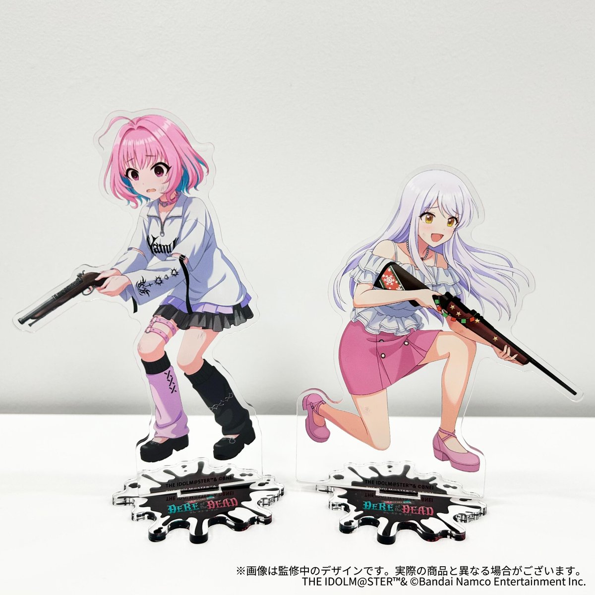 CINDERELLA GIRLS MUSICAL 　　 　 
　　DERE of the DEAD 

描きおろしビジュアルを使用した
アイドル達のグッズが登場！ 

個性あふれるアクリルスタンドは必携です🧟

✍ 📷本日18時より受注開始
shop.asobistore.jp/feature/cg_mus… 

#デレミュ_オブザデッド
#デレミュ