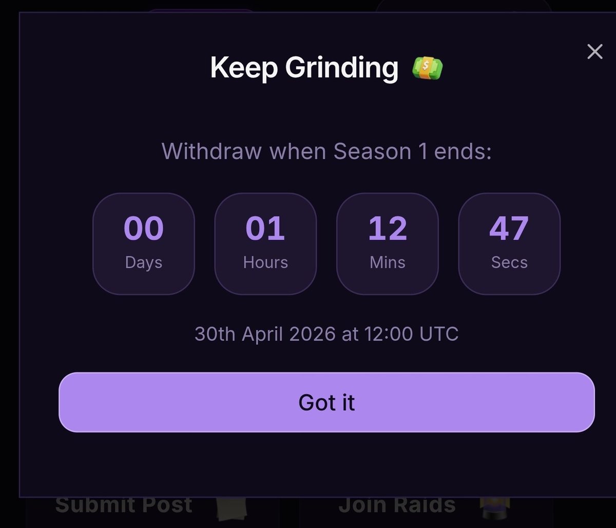 TheProlificc's tweet photo. @NanosWallet Bountiful morning to all @NanosWallet supporters 
We're close to season 2 https://t.co/E5GnH18BXF
