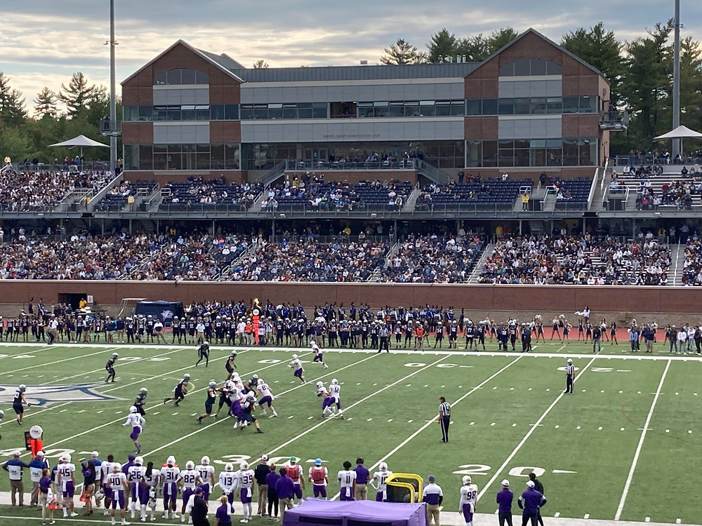 CFBHome's tweet photo. Stadium of the Morning 🥞

🏟️ Wildcat Stadium
✔️ Capacity 11,015
📍 Durham, New Hampshire

Home of @UNH_Football https://t.co/sniVwXEBxh