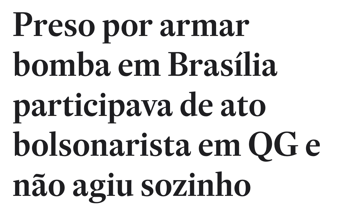 tesoureiros's tweet image. Tentaram explodir uma bomba no aeroporto de Brasília na véspera do Natal de 2022. O autor do atentado participou dos acmpamentos golpistas e tinha armas para dar um golpe. E deixou uma carta a Bolsonaro: Você despertou esse espírito isso em nós.

Sem anistia. Sem dosimetria.