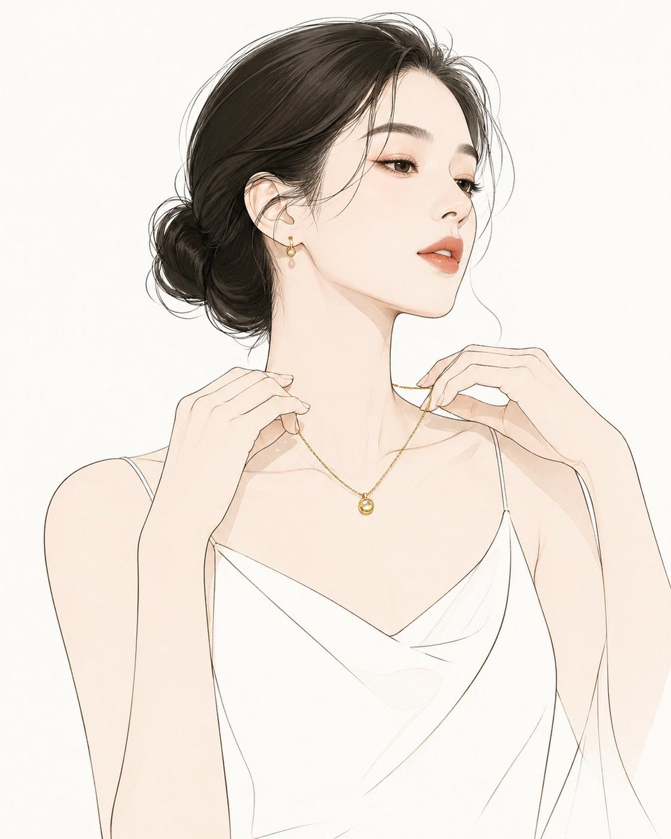 Minimal Line + Color Accent Illustrations sample 5