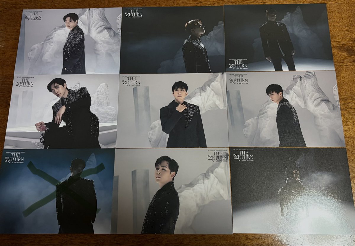 一部内容変わりました
引き続きよろしくお願いします🙇

#2PM_THE_RETURN 
#2PMトレカ交換