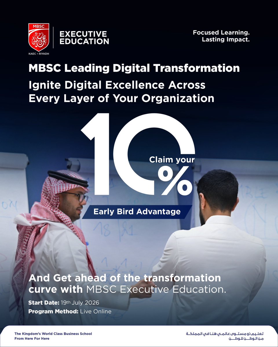 MBSC Executive Education tweet media