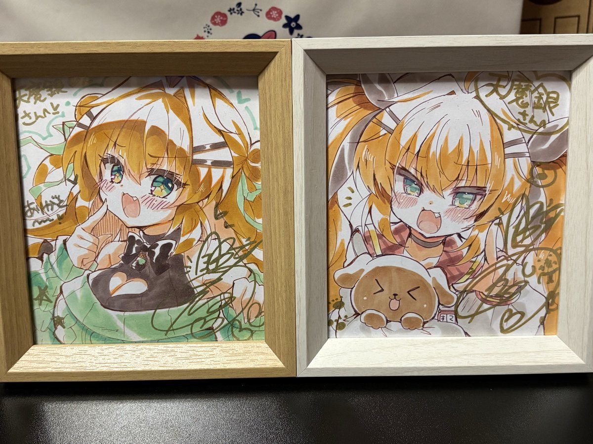 RT @tenmagin: れなちゃん先生の色紙少しずつ増えてきて嬉しい