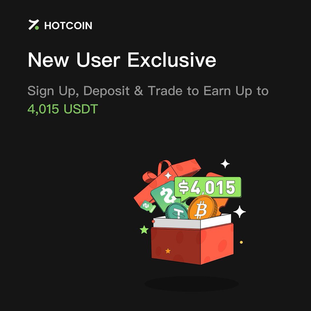 HotcoinGlobal's tweet image. 🔥 Hotcoin New User Rewards 2026 Are Here!

🎁 Share a 400,000 USDT prize pool
👉 Sign up, deposit, and trade in minutes
💰 Earn up to 4,015 USDT per user

⏰ Apr 30 – May 13, 18:00 (UTC+8)

Limited rewards available — first come, first served 👇
#Hotcoin #Crypto #USDT #Trading