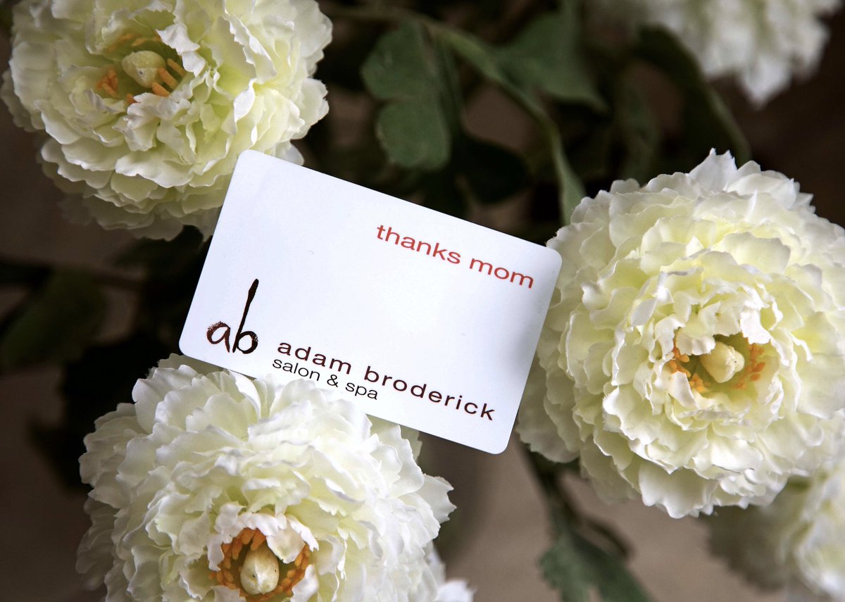 adambroderick's tweet image. for every $175 in ab #gift cards you buy, get a $25 gift card thru #mothersday. all gift cards are not alike, so give the #best and let them choose. our ab #beauty experts can help you select the perfect gift, w/comp gift wrap + can ship or arrange for pickup @adambrodericksalon