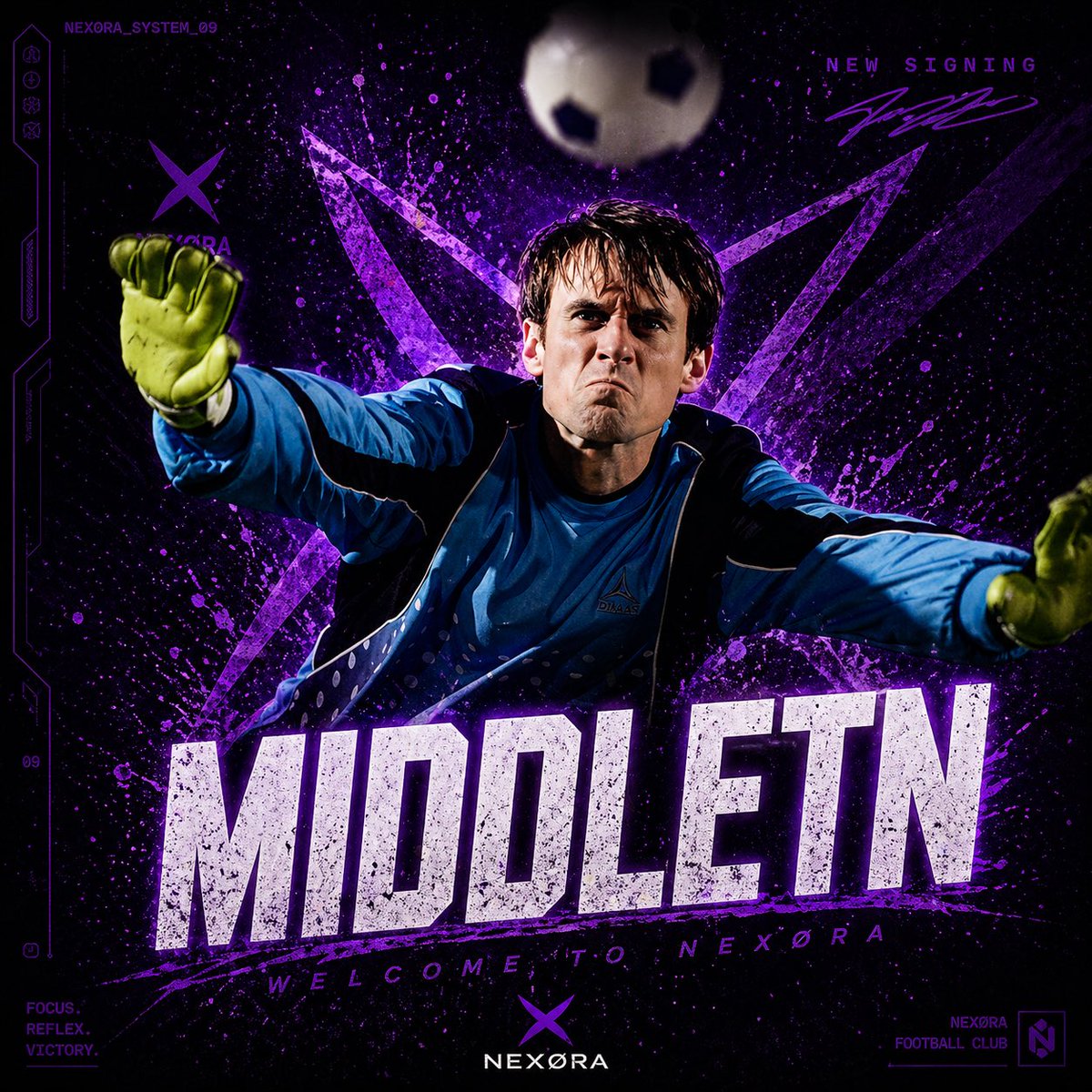 NexoraFC's tweet photo. 👤 I @Middletnn 
⭐️ I Season 18
🧤 I GOALKEEPER

🗣️ I This one feels like a cheat code between the sticks 🤩

A commanding presence between the posts, bringing composure, consistency, and clutch saves when it matters most.

Welcome to the squad. https://t.co/KcHSrmbt7i