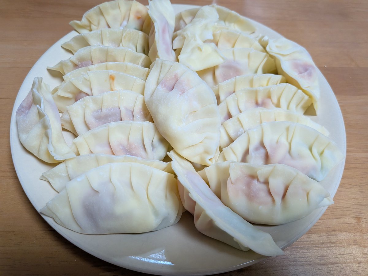 kosan0711's tweet photo. トマトとピーマンとチーズを入れた餃子を作った(•ㅂ•)و
焼く元気がない……🫠🫠🫠🫠🫠 https://t.co/ek7AaaaEnY