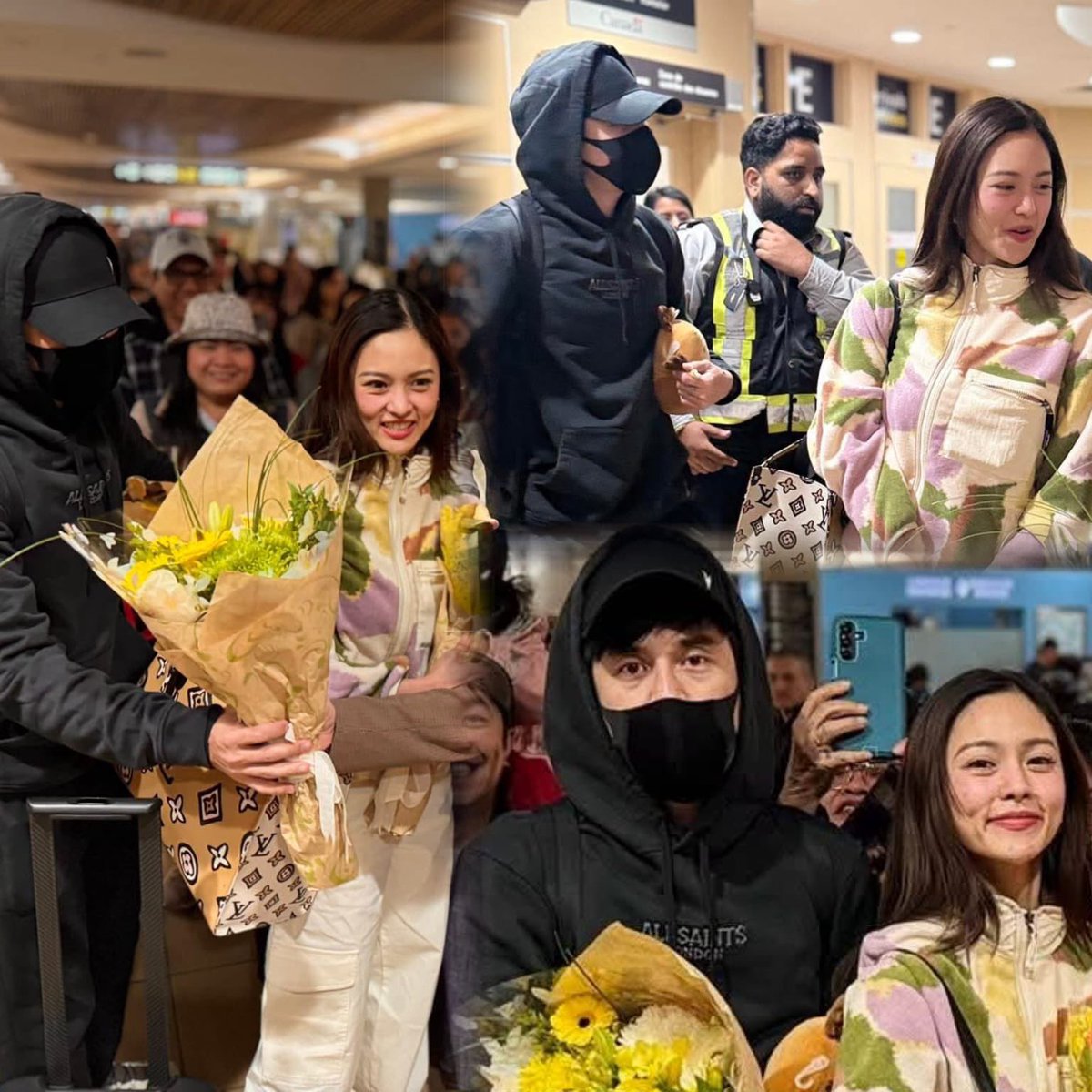 KimPauInterna's tweet image. Touchdown Edmonton! Get ready, Kimmy &amp;amp; Pau just arrived and the energy is unreal 🫶

Ctto📷📸

#KimPau
