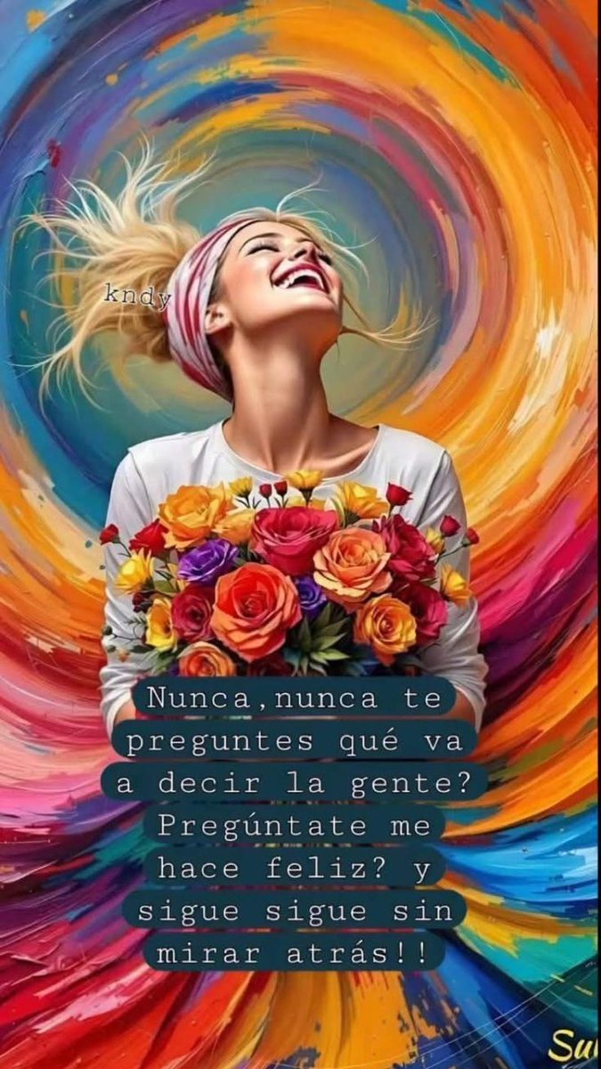 Margaritarora's tweet photo. BUENOS DÍAS Y FELIZ FIN DE SEMANA CON PUENTE INCLUIDO!!
HAZ TODO AQUELLO QUÉ TE HAGA FELIZ, SOLO SE VIVE UNA VEZ.
SEAN FELICES.❤❤😘 https://t.co/ygyKMWLazh