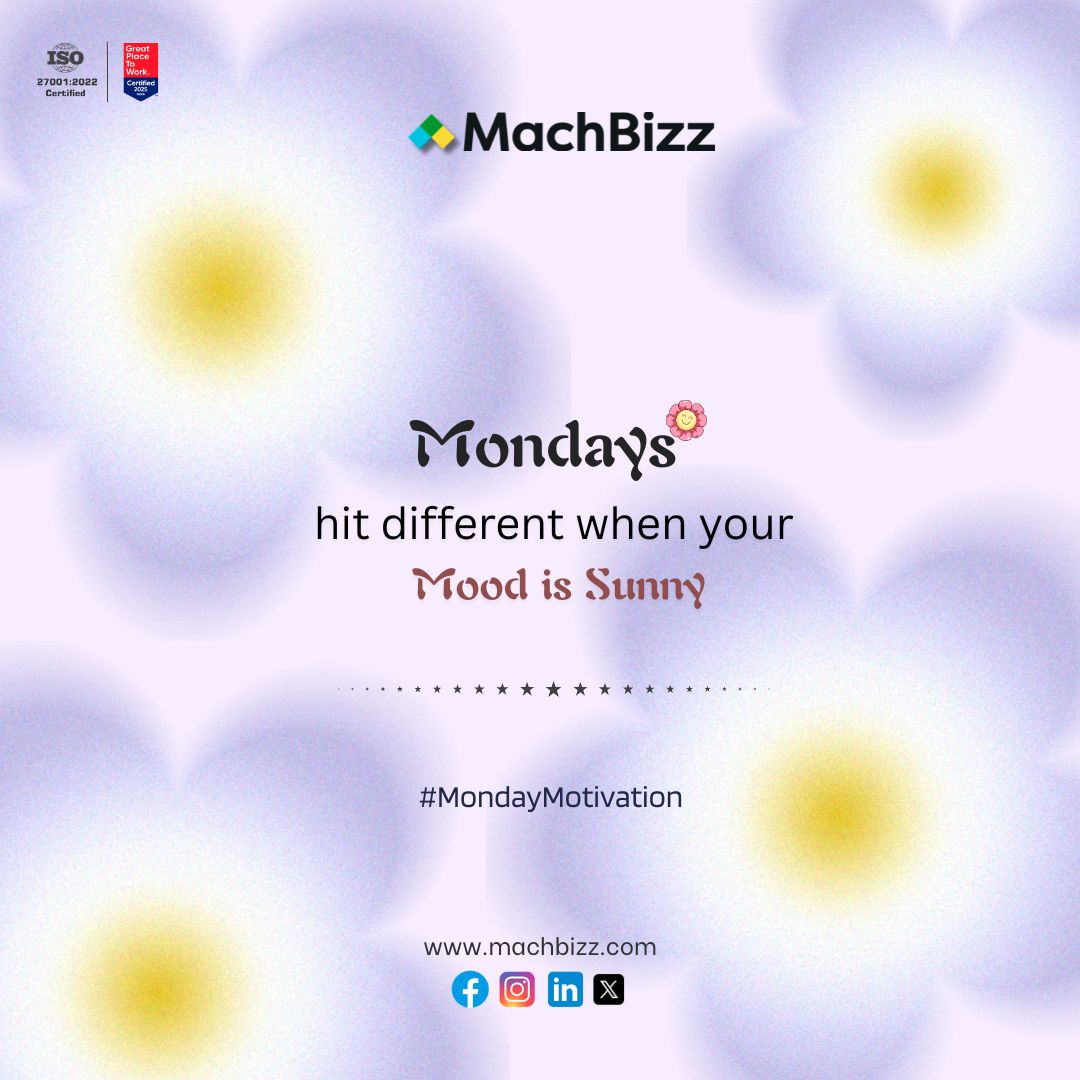 machbizz's tweet photo. Mondays hit different when your mood is sunny.

#mondaymotivation
#machbizz #Monday #startnew #summerfresh https://t.co/hObaJzCqKh