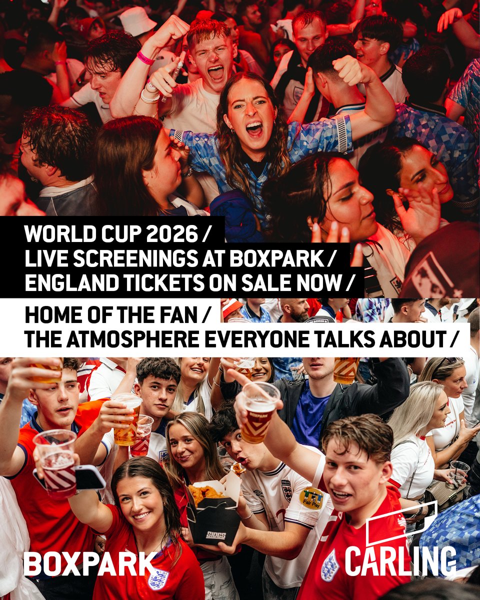 BOXPARK tweet media