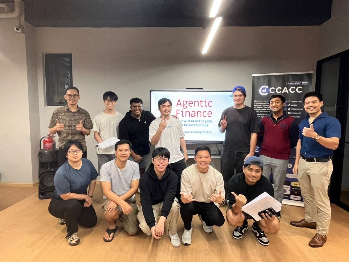 WPReadingClub's tweet photo. 🧵 WPRC KL [09] Recap: Agentic Finance

We got together in KL to unpack how AI agents are supposed to hold wallets and make payments autonomously. MetaMask Smart Accounts had shipped about 10 days before our session, so we ran this as a live brainstorm rather than a lecture.

Honest headline: more open questions than closed ones. Here is what went down 👇