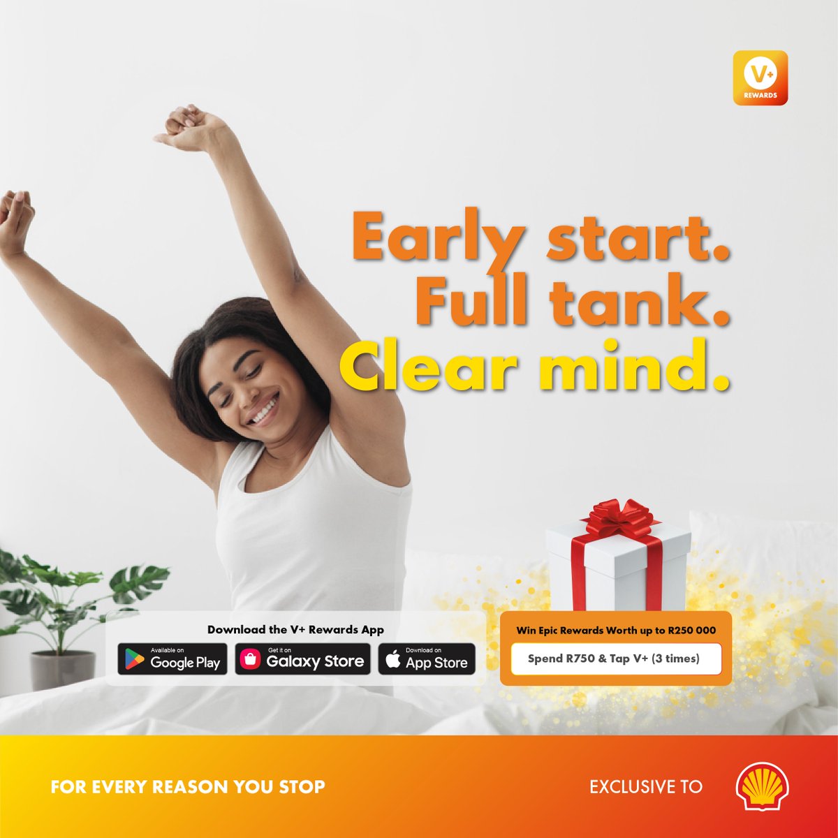 VPlusRewards's tweet photo. The habits that keep you moving could also help you win big. 

Last chance this month to fill up and hopefully it's your third, don't forget to tap or scan your V+ Rewards card for automatic entry.  #ShellMysterybox #VPlusRewards 

Promo valid: 1 March - 31 May 2026. T&amp;Cs Apply https://t.co/X7ZTIJaCWP