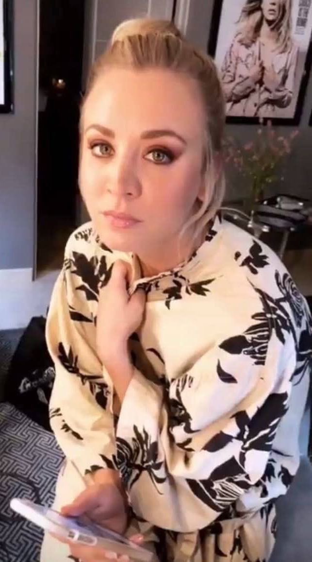 Kaley cuoco tweet media