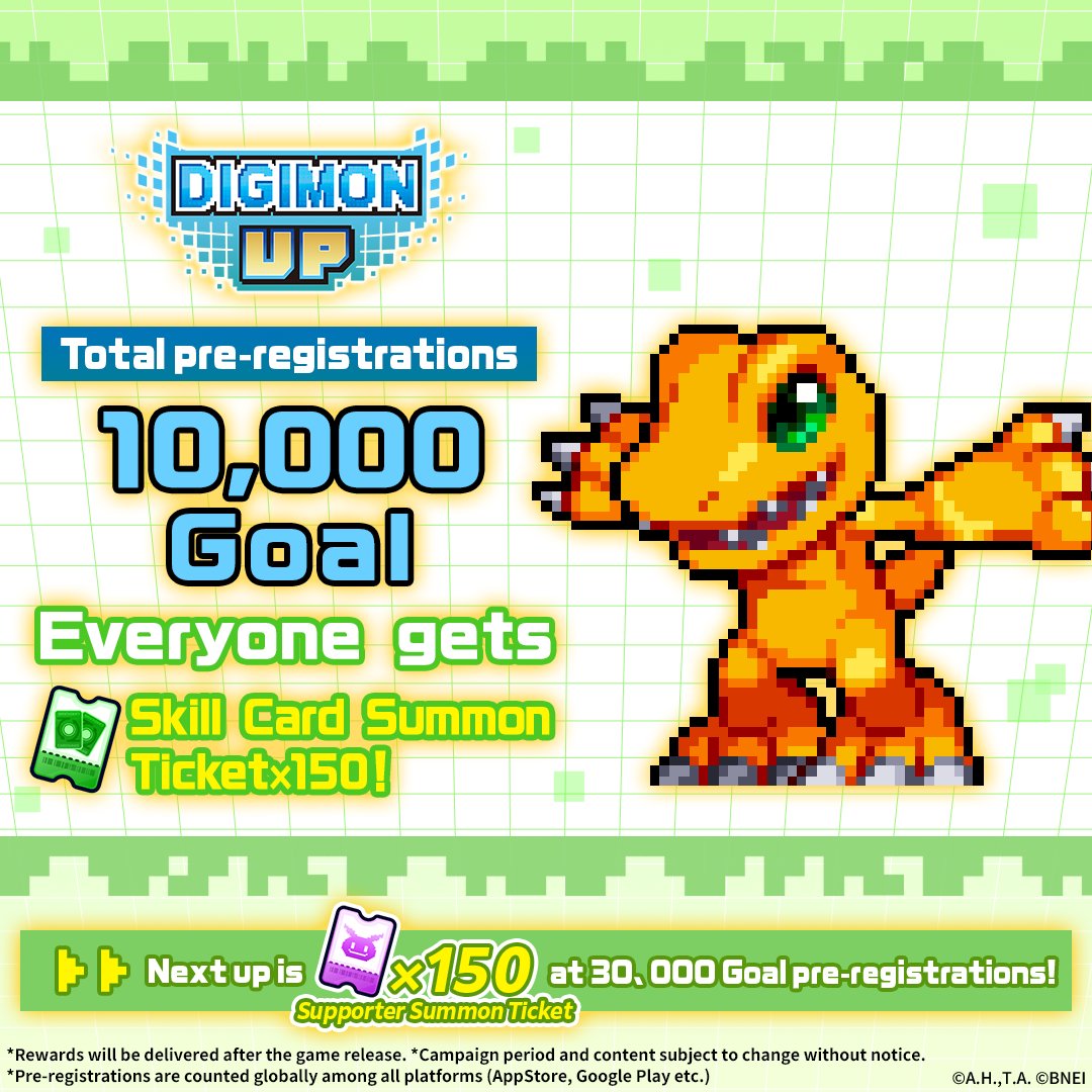 DIGIMON UP tweet media