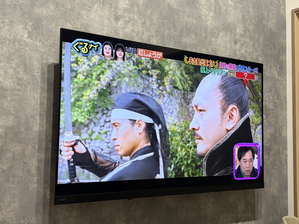 名古屋おもてなし武将隊さんが #ぐるナイ 出てた！？！？
すげえー！！！！