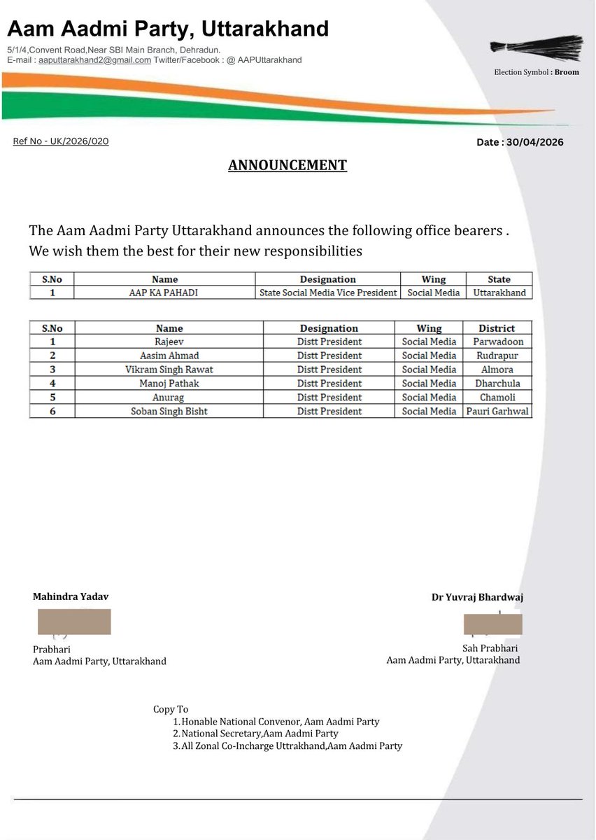 Mahinder Yadav Ex MLA Vikaspuri tweet media