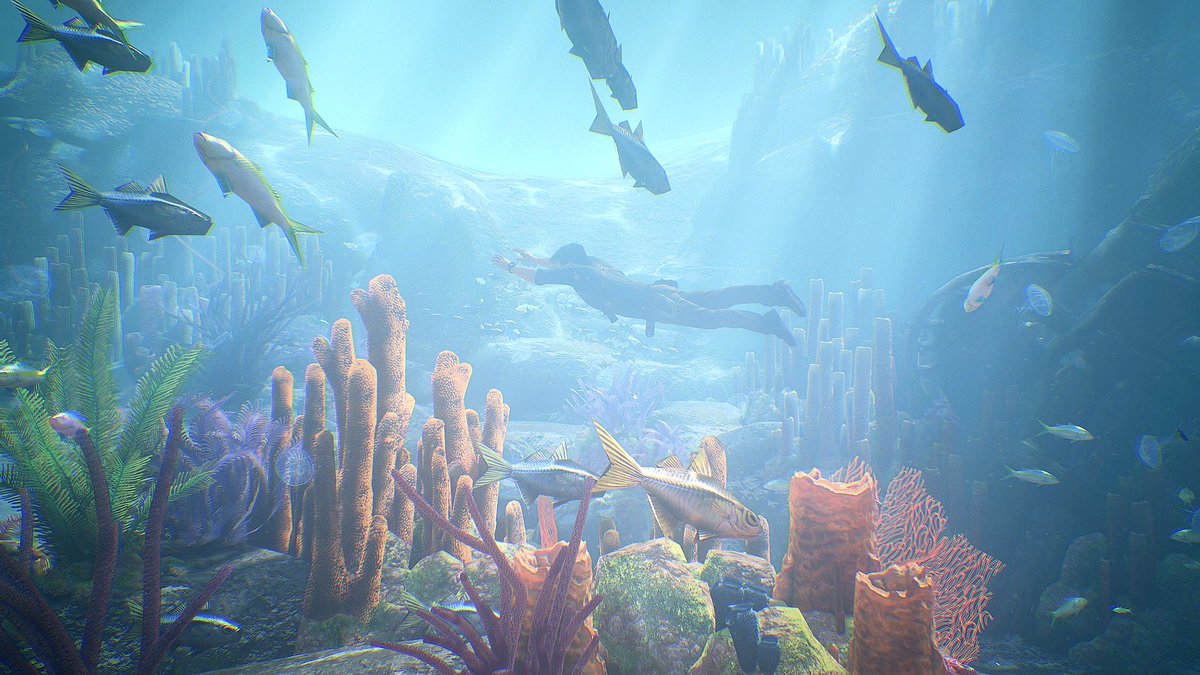 Mutreraru's tweet image. 🔵Última aportación de capturitas para el reto semanal de @PlayStationES sobre PECES!🐠
Espero veros en más retos y ya sabéis, seguíd dándole al modo foto!📸💙

#CosasDeGamer #PS5Share