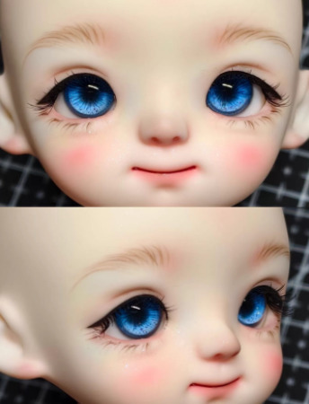 フルビニール　リペイント綺麗な瞳の子 入荷情報】 DOLK SELECTより、12mm/14mm/16mm/18mmドール用アイ『惑星