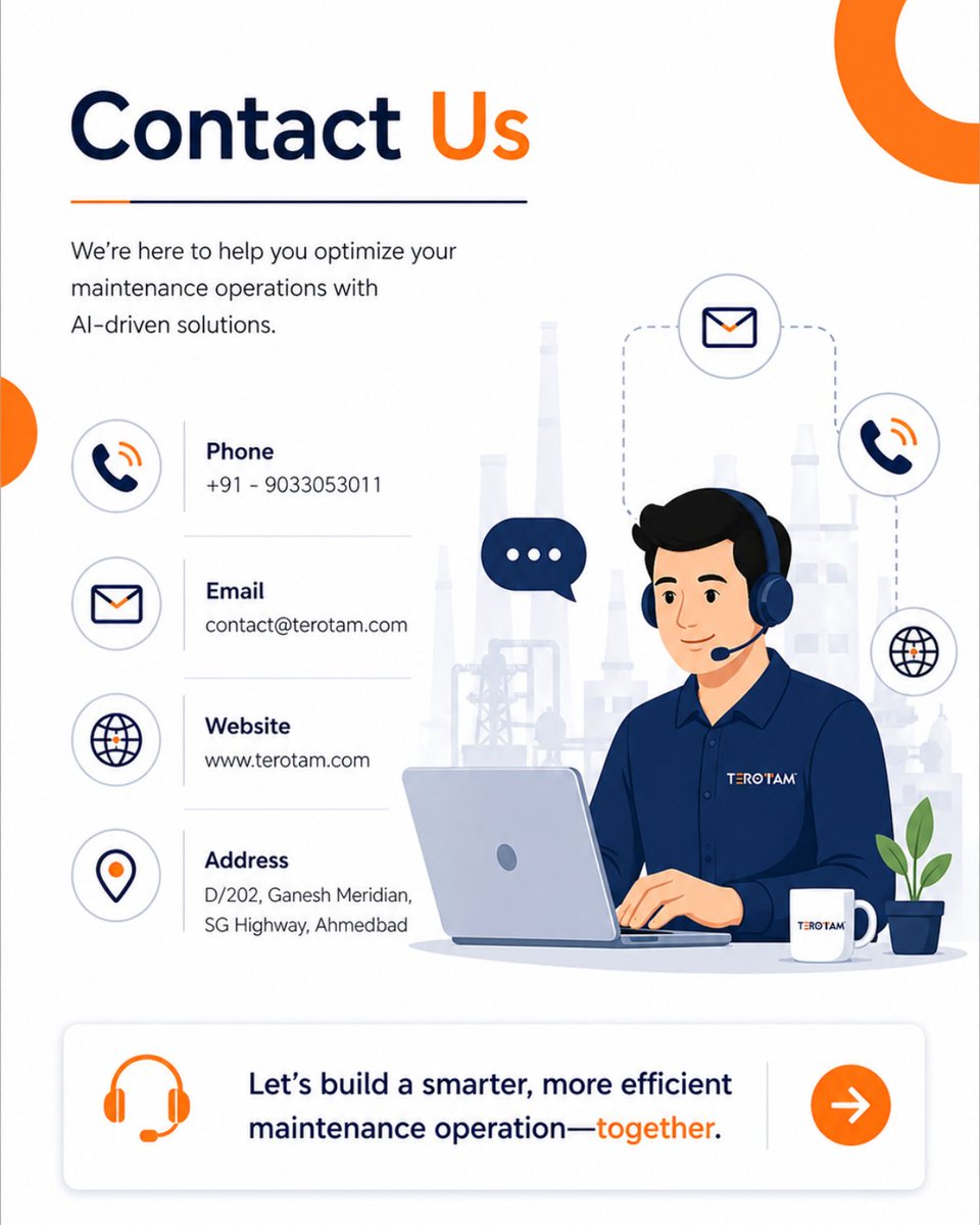 terotam_'s tweet image. Smarter systems mean smarter decisions.

AI in maintenance helps teams reduce downtime, improve efficiency, and make data-driven choices at every step.

Stay ahead with intelligent maintenance systems.

#AIinBusiness #FacilityManagement #DigitalTransformation #TeroTAM