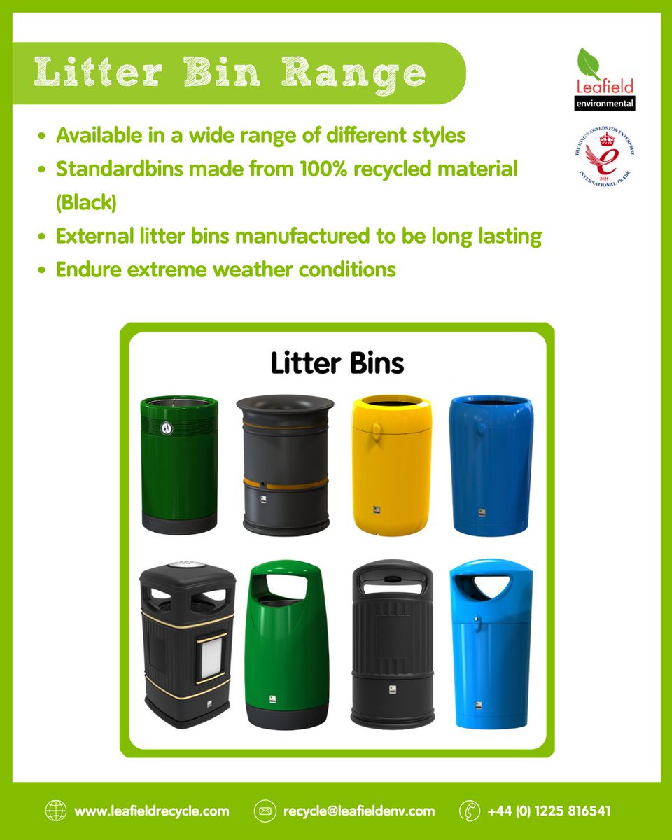LEAFIELD Environmental tweet media