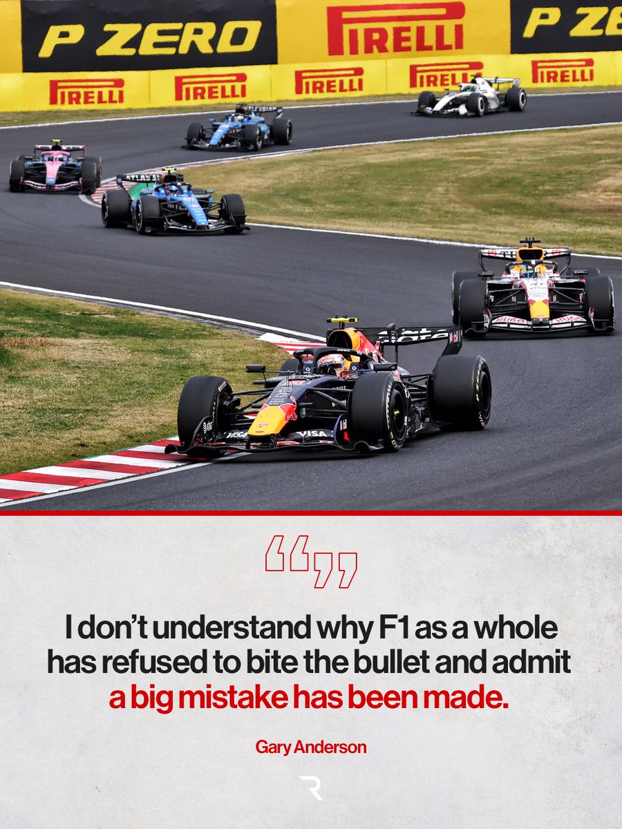 wearetherace's tweet photo. Ex-F1 technical director Gary Anderson says the "fundamental fix" to the 2026 rules are to give the driver back control: https://t.co/aNJXDKDBwm