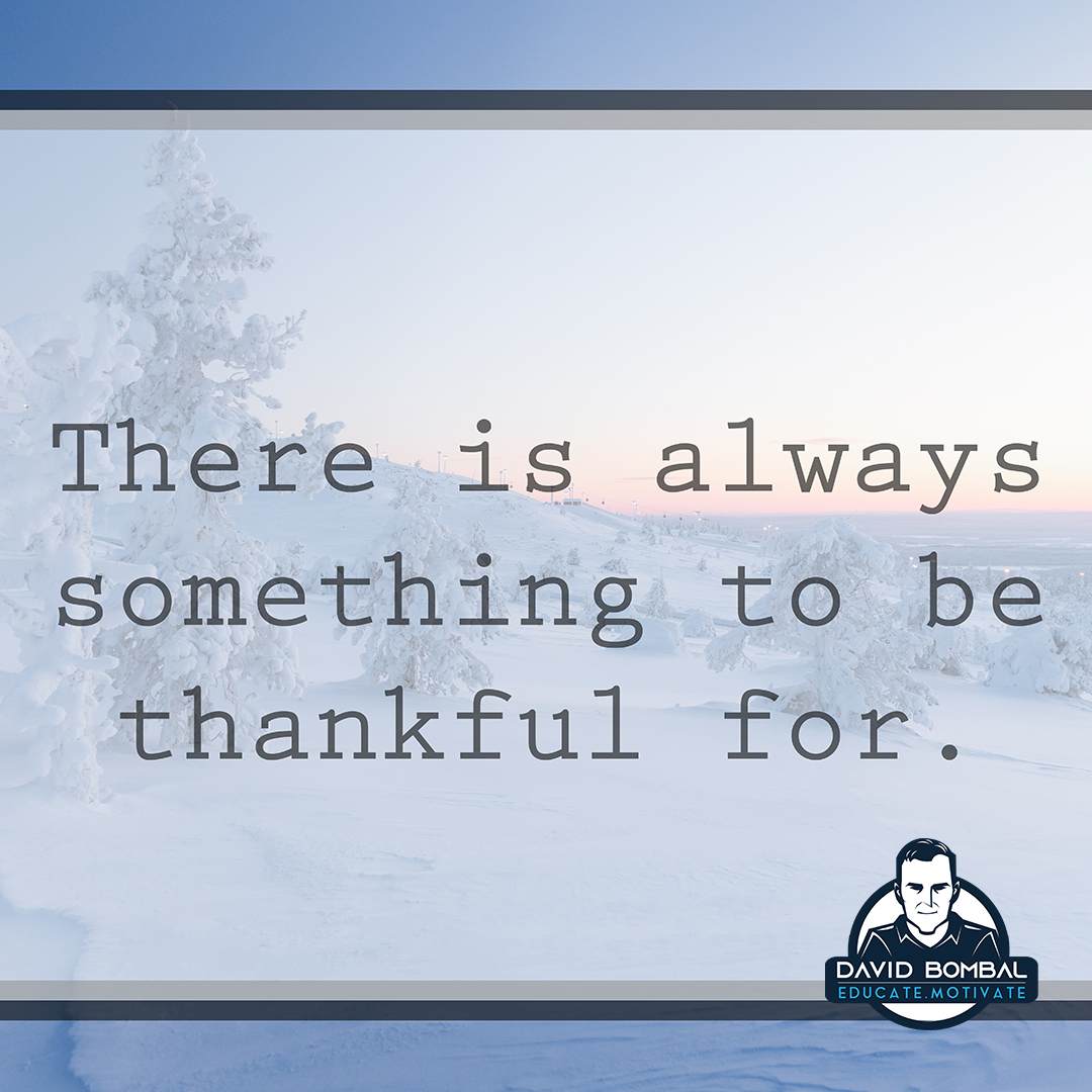 davidbombal's tweet image. There is always something to be thankful for.

#DailyMotivation #inspiration #motivation #bestadvice #lifelessons #changeyourmindset