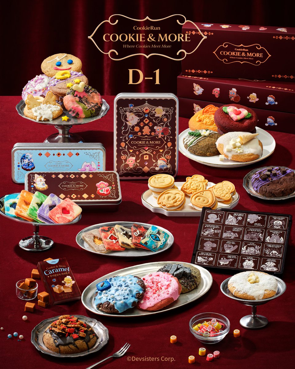 CookieRun's tweet photo. 📣쿠키앤모어 오픈 D-1

바삭이들아, 내일 만나🧡🍪

[POP-UP] 쿠키앤모어 (Cookie & More)
🗓️2026년 5월 2일(토) ~ 5월 14일(목)
📍잠실 롯데월드몰 지하 1층
⏰팝업 운영시간: 매일 10시 30분~22시
‼️모든 상품 및 사은품은 조기 소진될 수 있습니다

[사전 예약 안내]
성원에 힘입어 사전 예약은 전량 매진되었습니다. 감사합니다.
※ 현장 예약은 가능하오니 많은 이용 부탁드립니다.

📌사전 예약 입장 시간:
매일 10:30 ~ 12:00 사전 예약 우선 입장
매일 12:00 ~ 22:00 현장 예약 우선 입장
(* 사전 예약은 오전 10:30~12:00 시간대에만 가능하며, 30분 단위로 예약 가능합니다)

📌현장 예약
-당일 현장 웨이팅 기기 입력 후 입장하실 수 있습니다.
(* 사전 예약자가 노쇼 할 경우 현장 대기자가 우선 입장할 수 있습니다) 

#쿠키런 #쿠키앤모어 #COOKIEnMORE #쿠키런in잠실 #cookierun #서울팝업