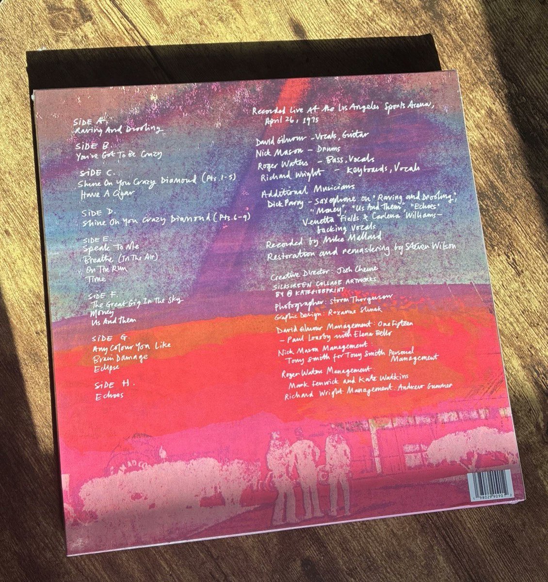 LPEnthusiasts's tweet image. Pink Floyd (Live From L.A. Sports Arena 1975) 4 x Clear Vinyl Box Set - RSD 26

Ends Sat

#ad #vinylrecords #vinyl #PinkFloyd

ebay.us/MsJj64