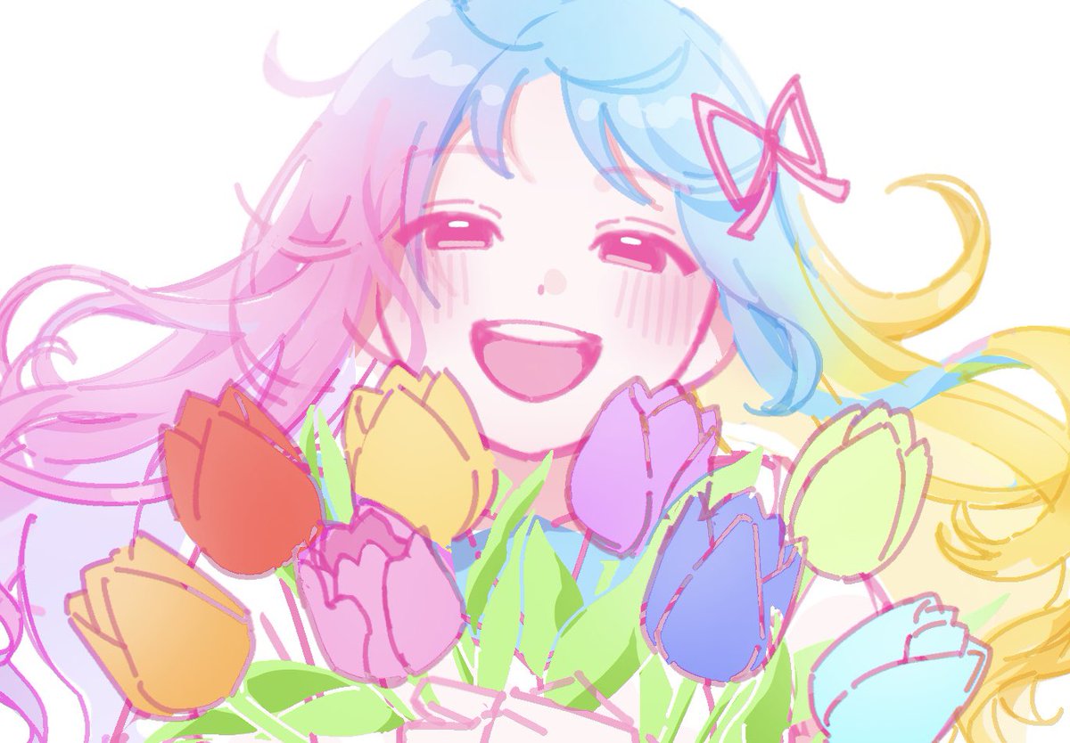 #ゴールデンウィークSNS展覧会2026
#GWはフォロワーさんが増えるらしい
お花モチーフのオリジナルキャラクターを描いています🌷💗