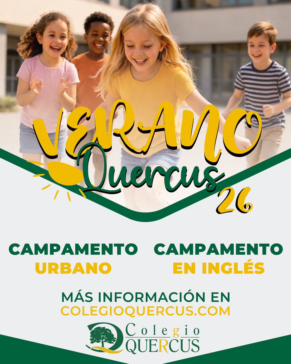 ColegioQuercus's tweet image. ☀️¡Disfruta del Verano Quercus! ☀️
Sin duda, una experiencia inolvidable en un entorno especial.

colegioquercus.com/campamento-de-…

*Campamentos abiertos tanto a alumnado interno como externo al centro.

#ColegioQuercus #CampamentoVerano #SummerCamp #CampamentosBoadilla #BoadillaDelMonte