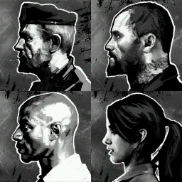 Dragotor47b's tweet photo. @COWCATGames Remind me of L4D1 survivors https://t.co/T5M8UjfsZi