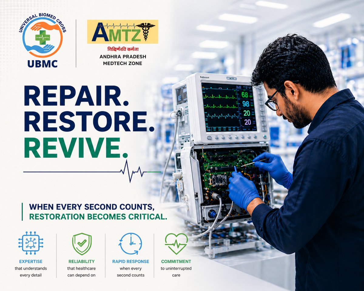 UBMCinfo's tweet image. 🔶#Crisis disrupts care. #Repair brings it back.

🔶@UBMCinfo  #volunteers step in during critical moments to repair, #recalibrate, and restore #lifesaving #devices when #healthcare systems are under pressure.

🔶Join now:
 forms.gle/gmzrbxgyoUpYx5…